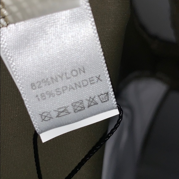 NWT YONIQUE Olive Ruched Twist Tankini Swim Top - Picture 11 of 15